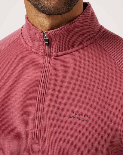 PERFORMANCE WAFFLE QUARTER ZIP Image Thumbnail 4