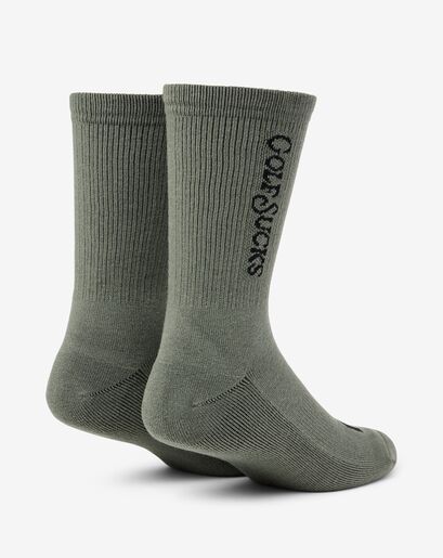 GOLF SUCKS CREW SOCK Image Thumbnail 1