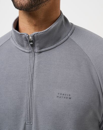 PERFORMANCE WAFFLE QUARTER ZIP Image Thumbnail 3