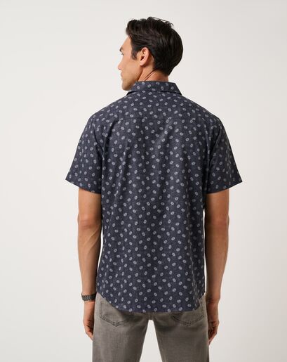 TECHWOVEN GREY WIND BUTTON-UP Image Thumbnail 2