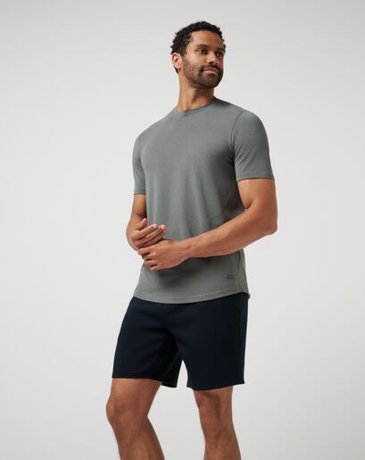 MLB■Basic Heavy Overfit Short-Sleeved★送料込 FIBERCLOUD SHORT 8IN | TravisMathew
