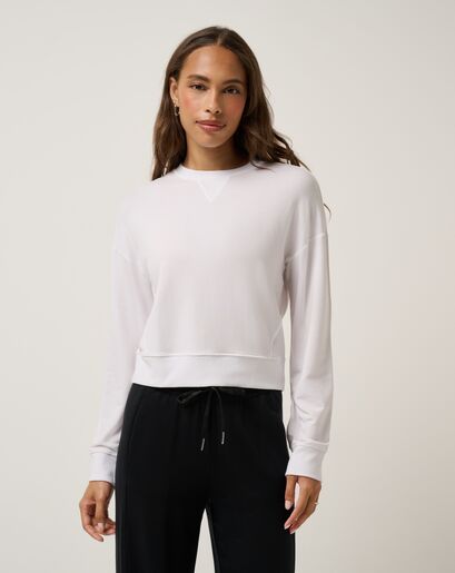 CLOUD TERRY WOMENS CREWNECK Image Thumbnail 0