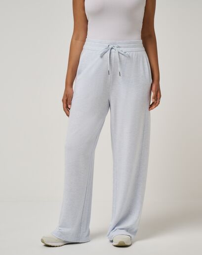 CLOUD TERRY WIDE LEG PANT Image Thumbnail 4
