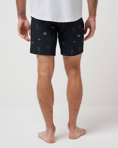 RED WHITE AND BOOYAH BOARDSHORT Image Thumbnail 2