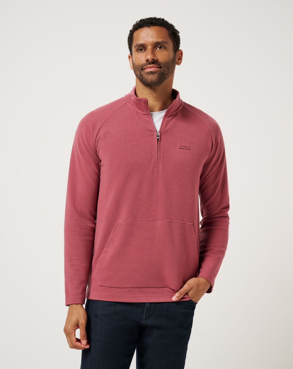 PERFORMANCE WAFFLE QUARTER ZIP 0