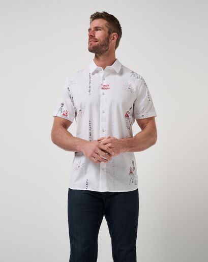 FOURTH FEST BUTTON-UP | TravisMathew