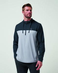 ☆HARRY GATEWAY☆ COIN TOSS QUARTER ZIP HOODIE | TravisMathew
