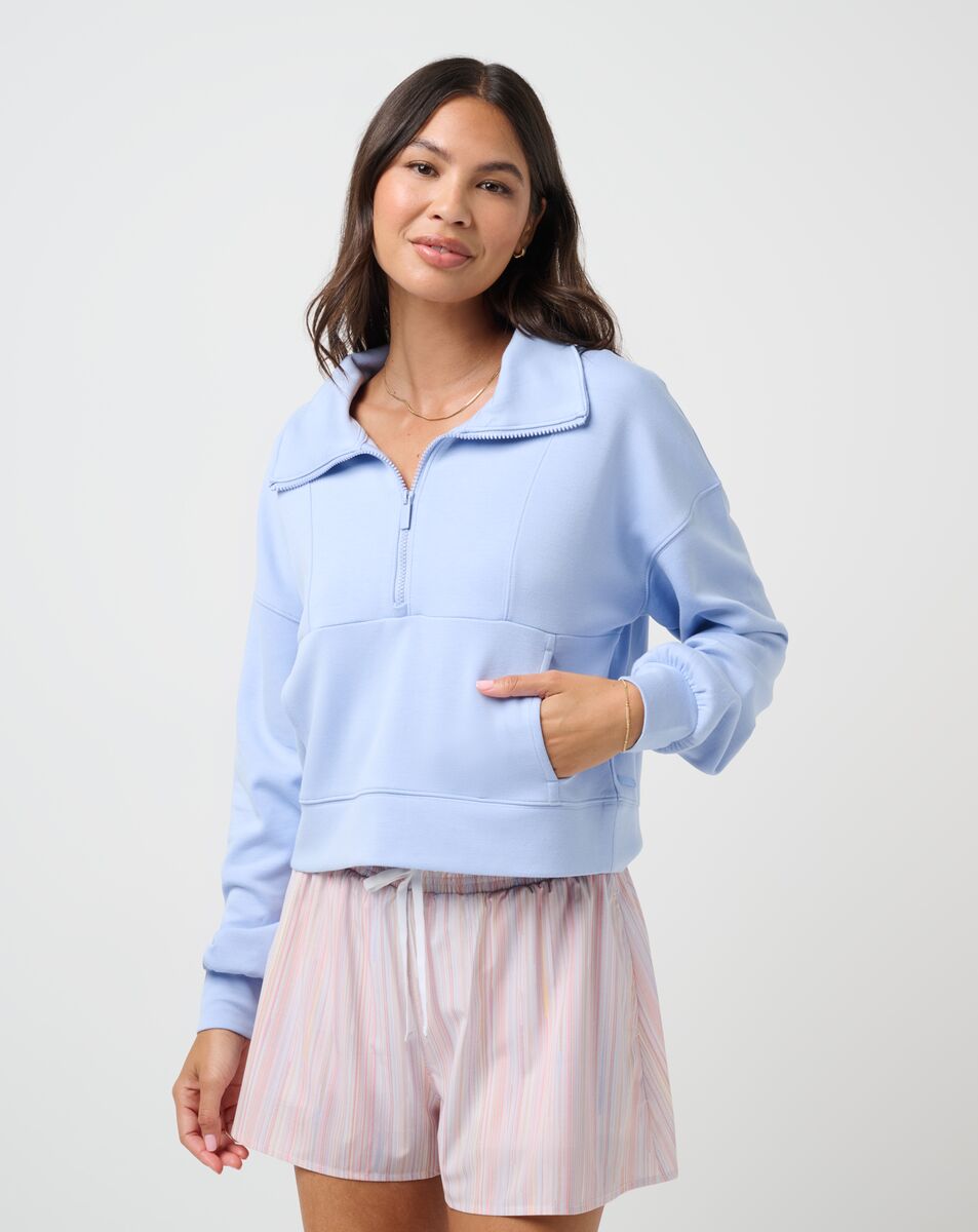 SKYLOFT SOFT HALF ZIP 0