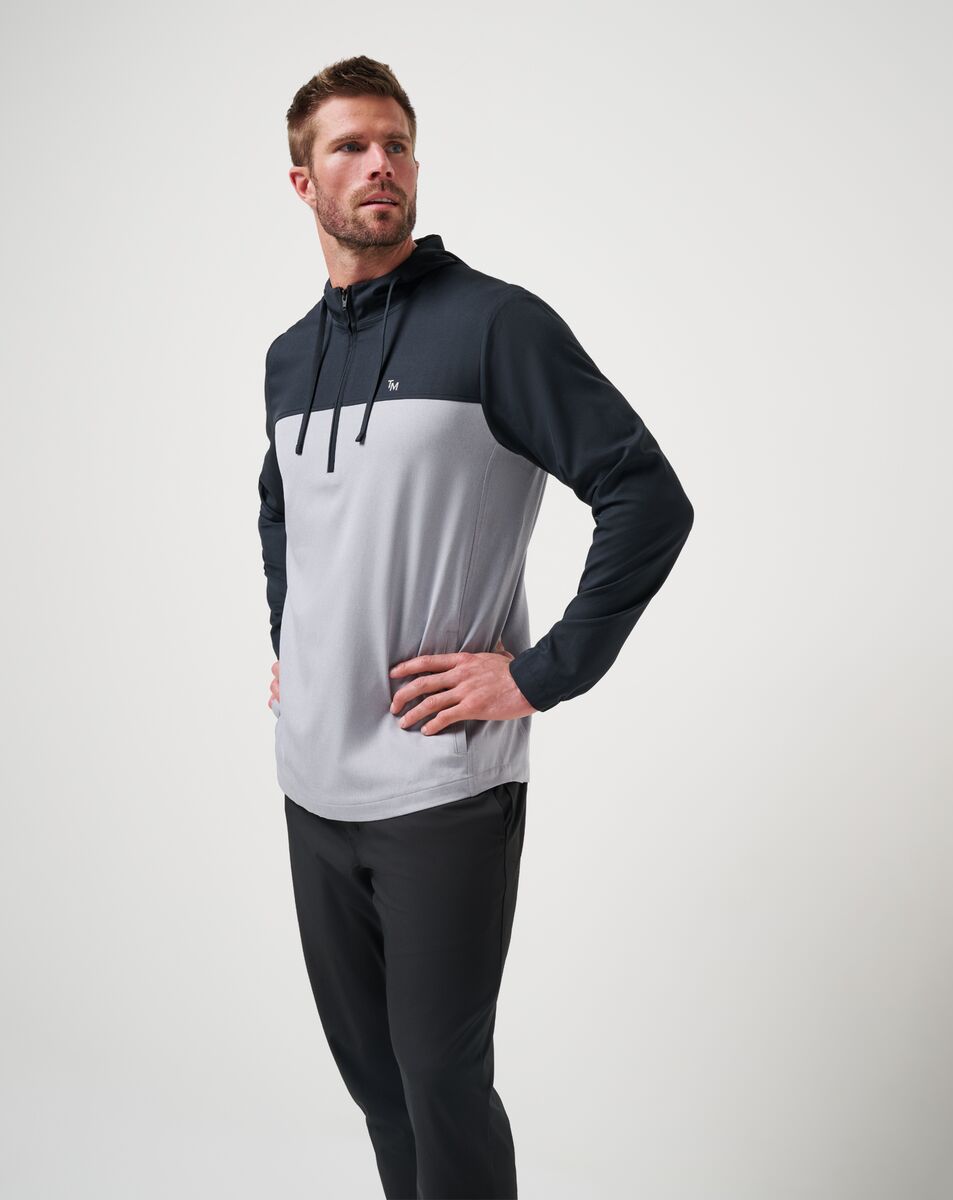 COIN TOSS QUARTER ZIP HOODIE | TravisMathew