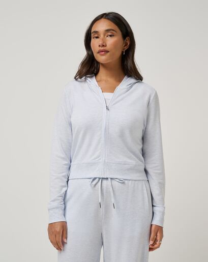 CLOUD TERRY ZIP HOODIE Image Thumbnail 4