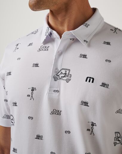 GOLF SUCKS POLO Image Thumbnail 3
