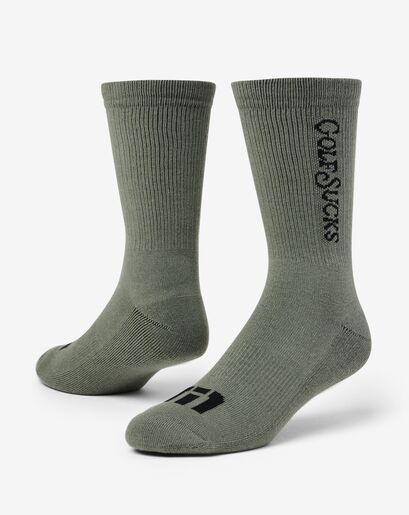 GOLF SUCKS CREW SOCK Image Thumbnail 4