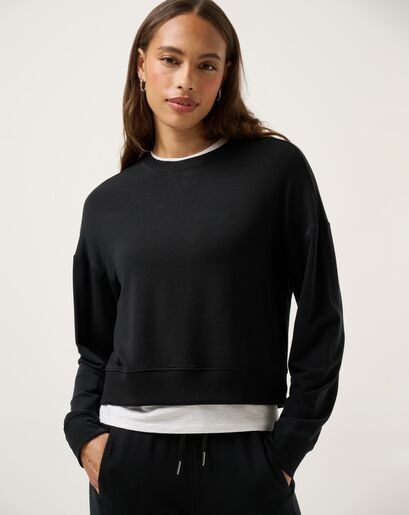 CLOUD TERRY WOMENS CREWNECK Image Thumbnail 5