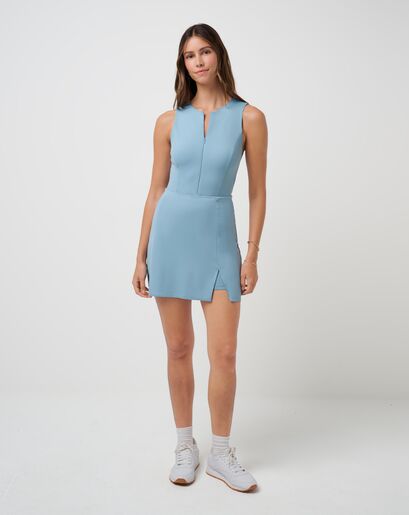 SUNFIRE MOVEKNIT ZIP DRESS Image Thumbnail 0