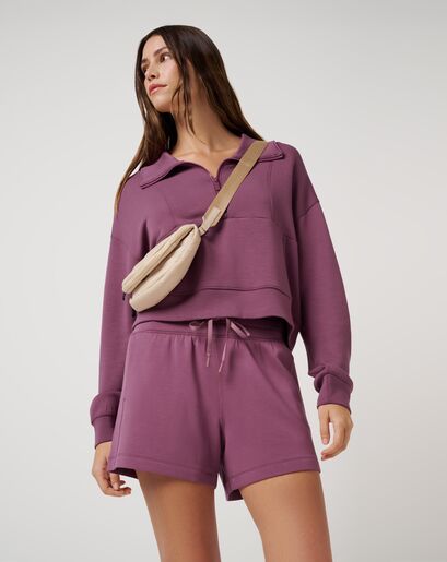 SKYLOFT SOFT HALF ZIP Image Thumbnail 4