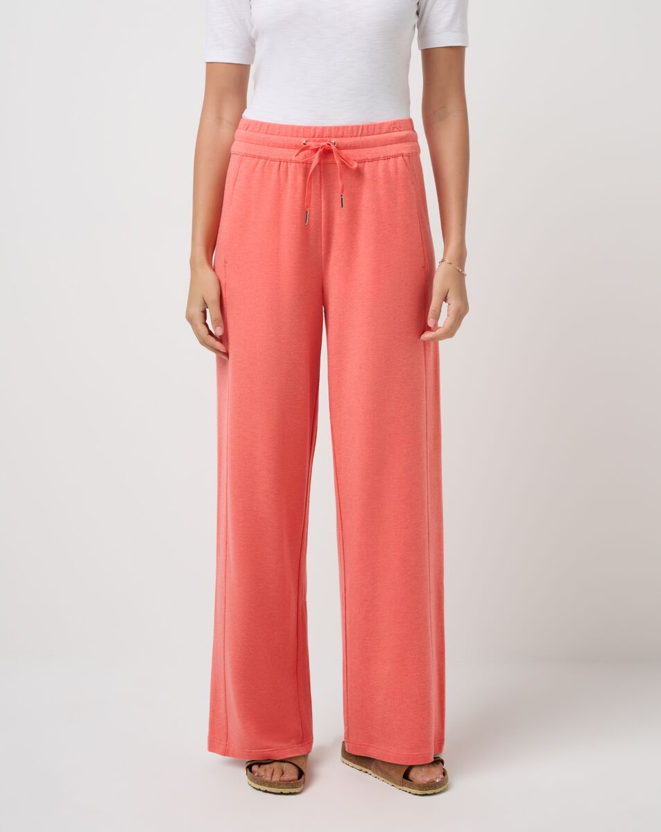 CLOUD TERRY WIDE LEG PANT 0