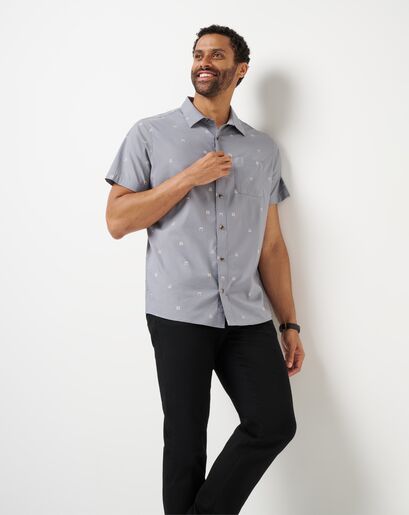 FRENCH RIVIERA BUTTON-UP Image Thumbnail 4