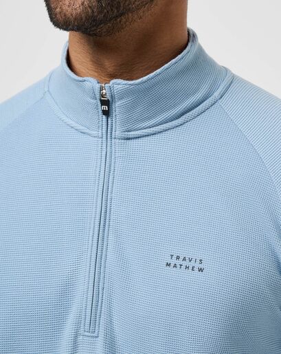 PERFORMANCE WAFFLE QUARTER ZIP Image Thumbnail 3