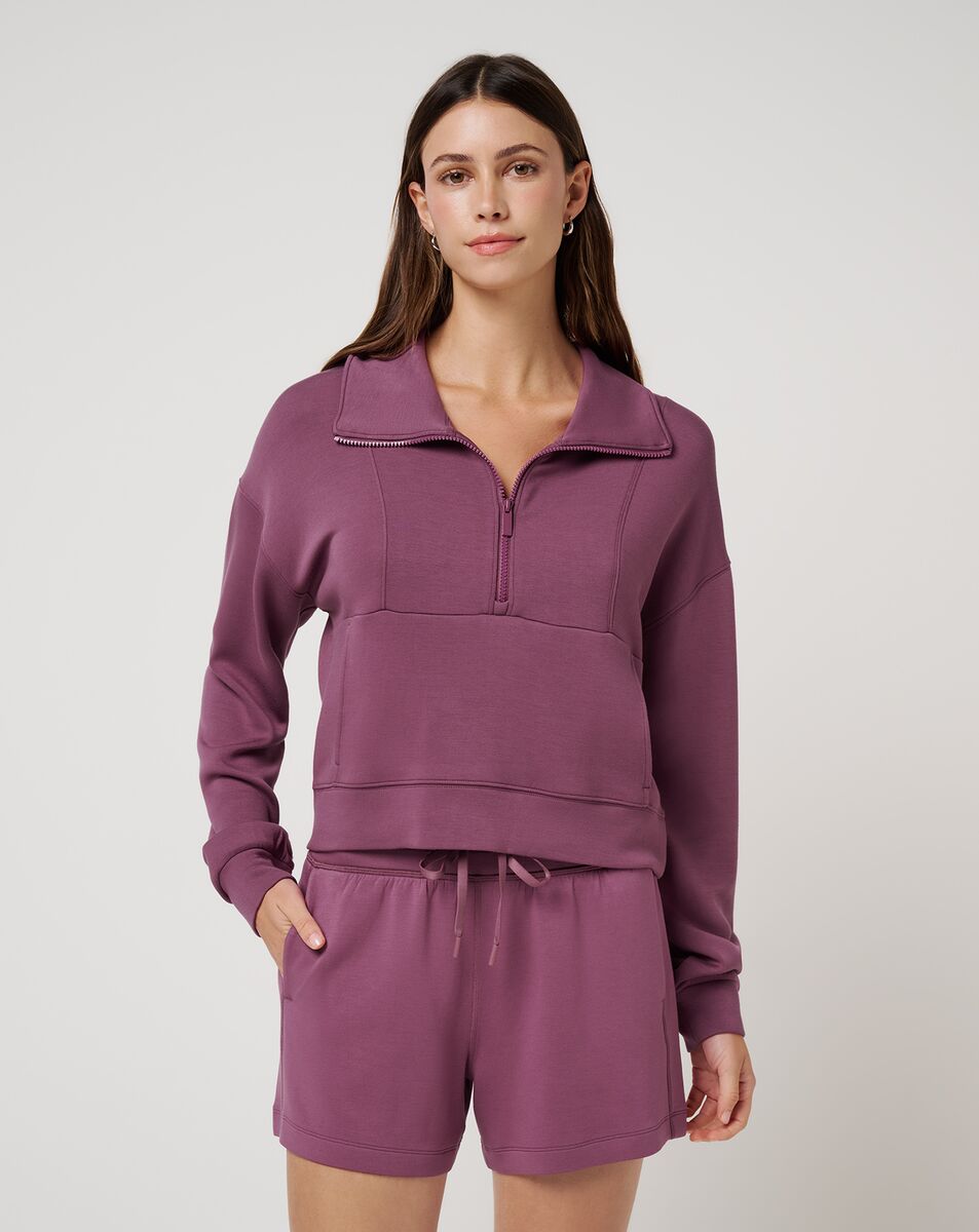 SKYLOFT SOFT HALF ZIP 0