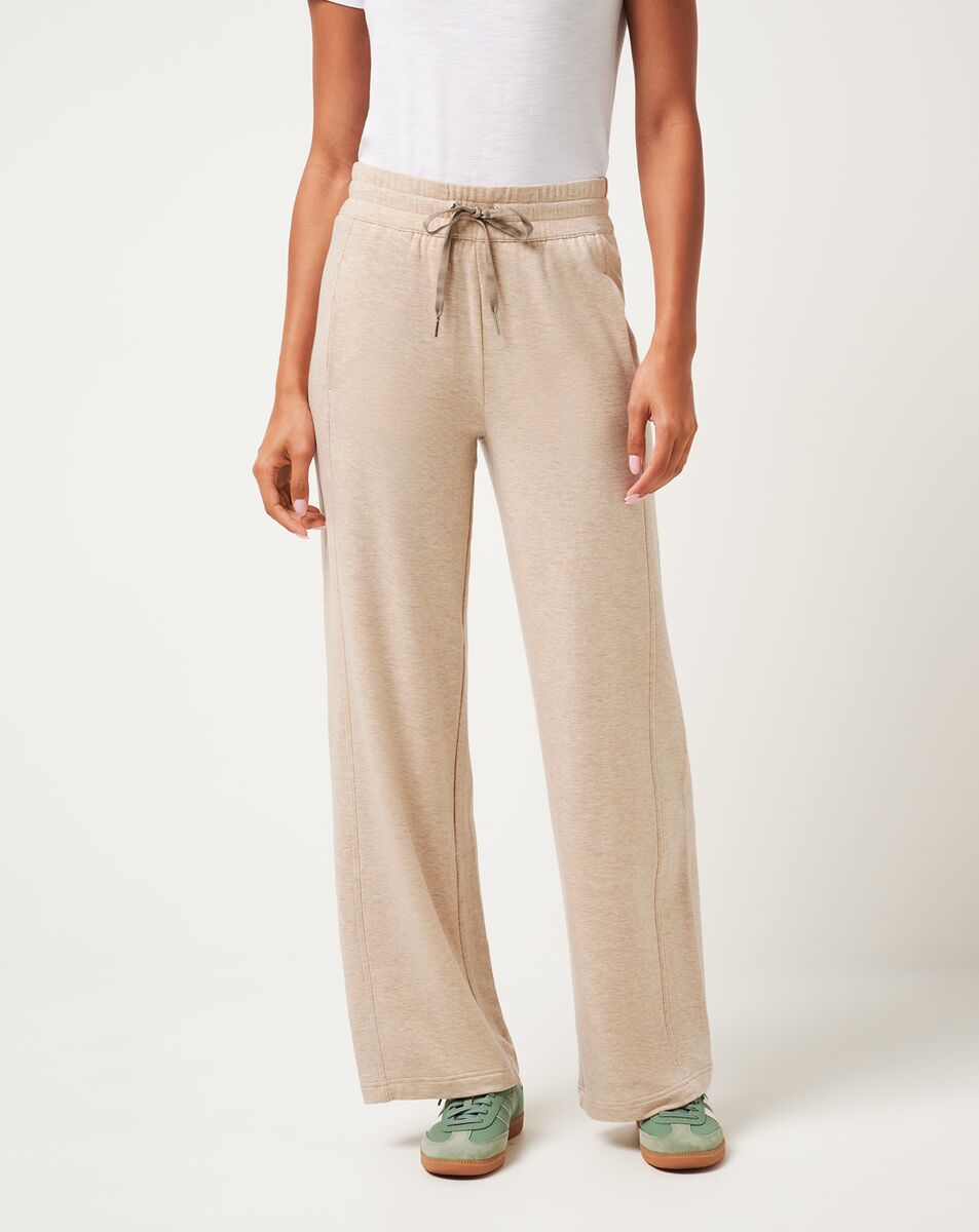 CLOUD TERRY WIDE LEG PANT 0
