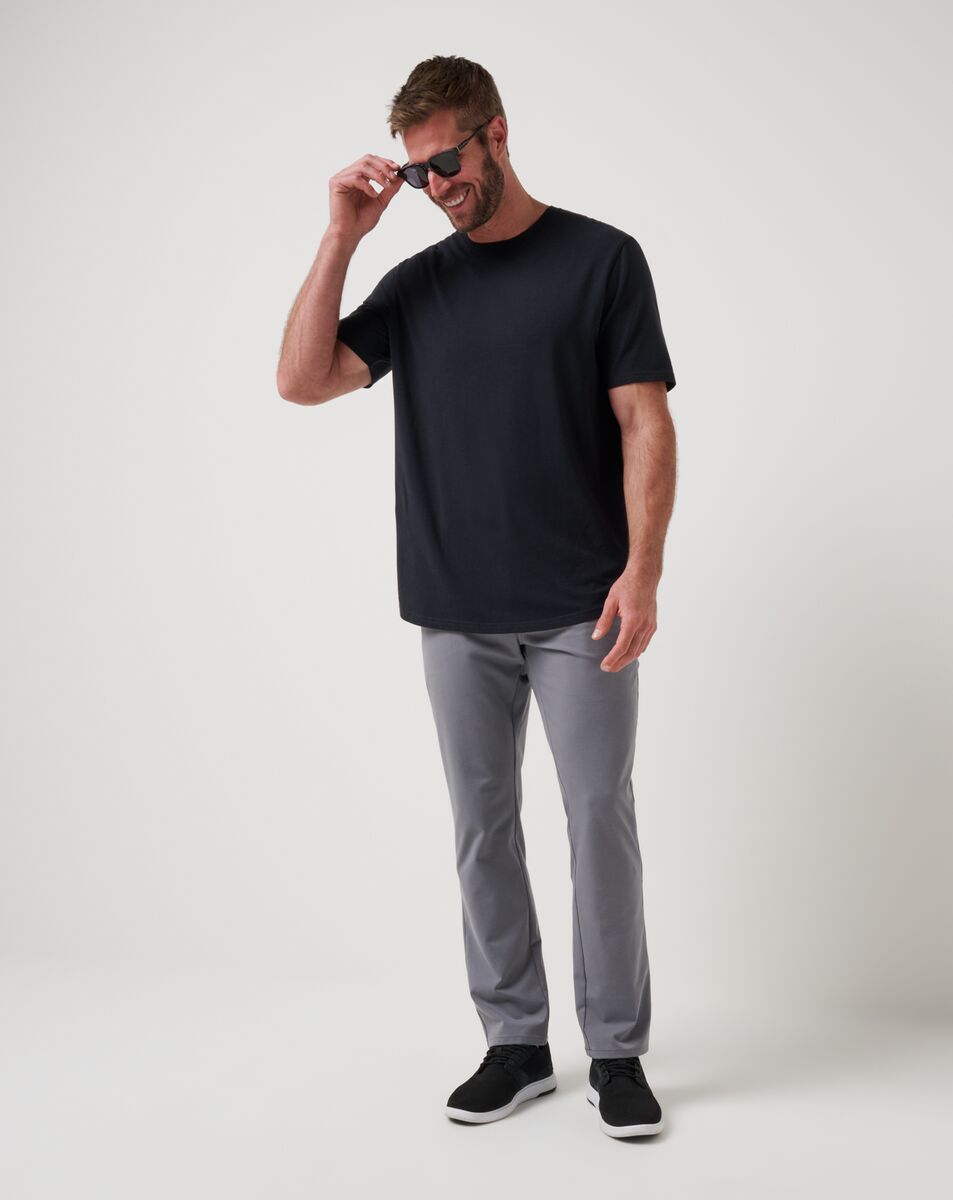 メンズウェア TANGRAM / DOUBLE KNIT PANTS GRAY Double-Knit Jersey Track Pant | Theory