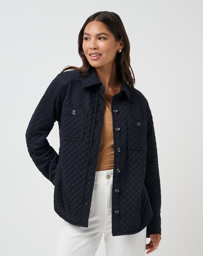 Related Product - DIAMOND QUILTED SHACKET