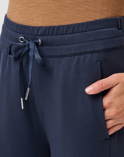 CLOUD TERRY WIDE LEG PANT Image Thumbnail 2