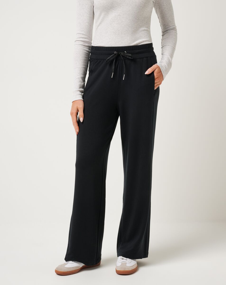 CLOUD TERRY WIDE LEG PANT 0