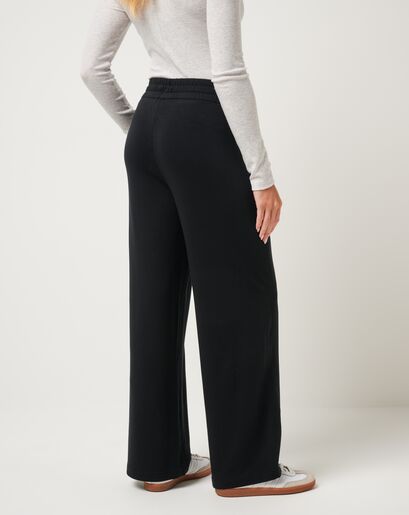 CLOUD TERRY WIDE LEG PANT Image Thumbnail 1
