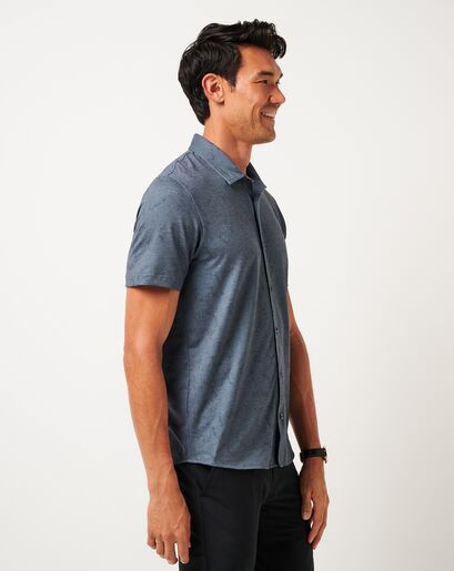 KNIT FEATHERWEIGHT TIDES BUTTON-UP Image Thumbnail 1