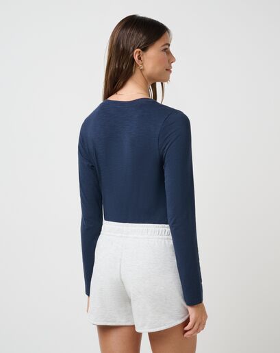 CLOUD JERSEY HENLEY Image Thumbnail 1
