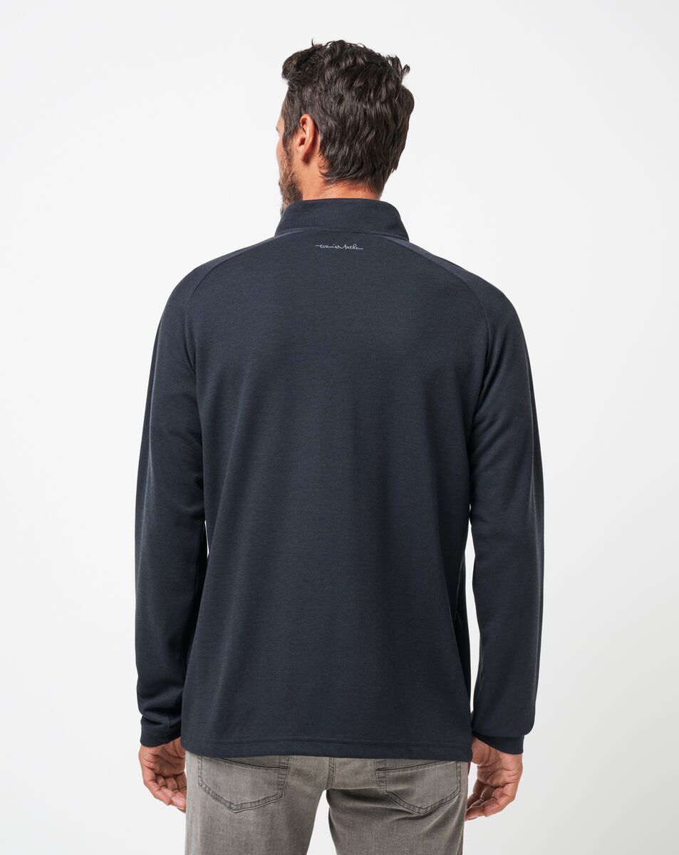 TNRCN HALF ZIP POLO L/S TEE