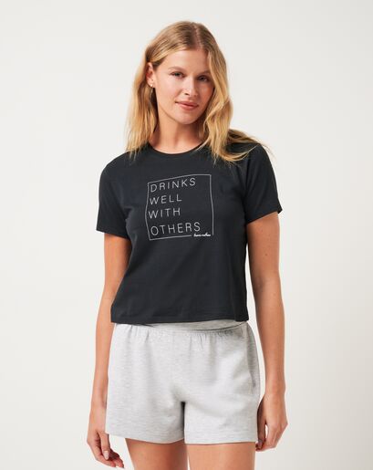 DAY AT THE RACES GRAPHIC TEE Image Thumbnail 0