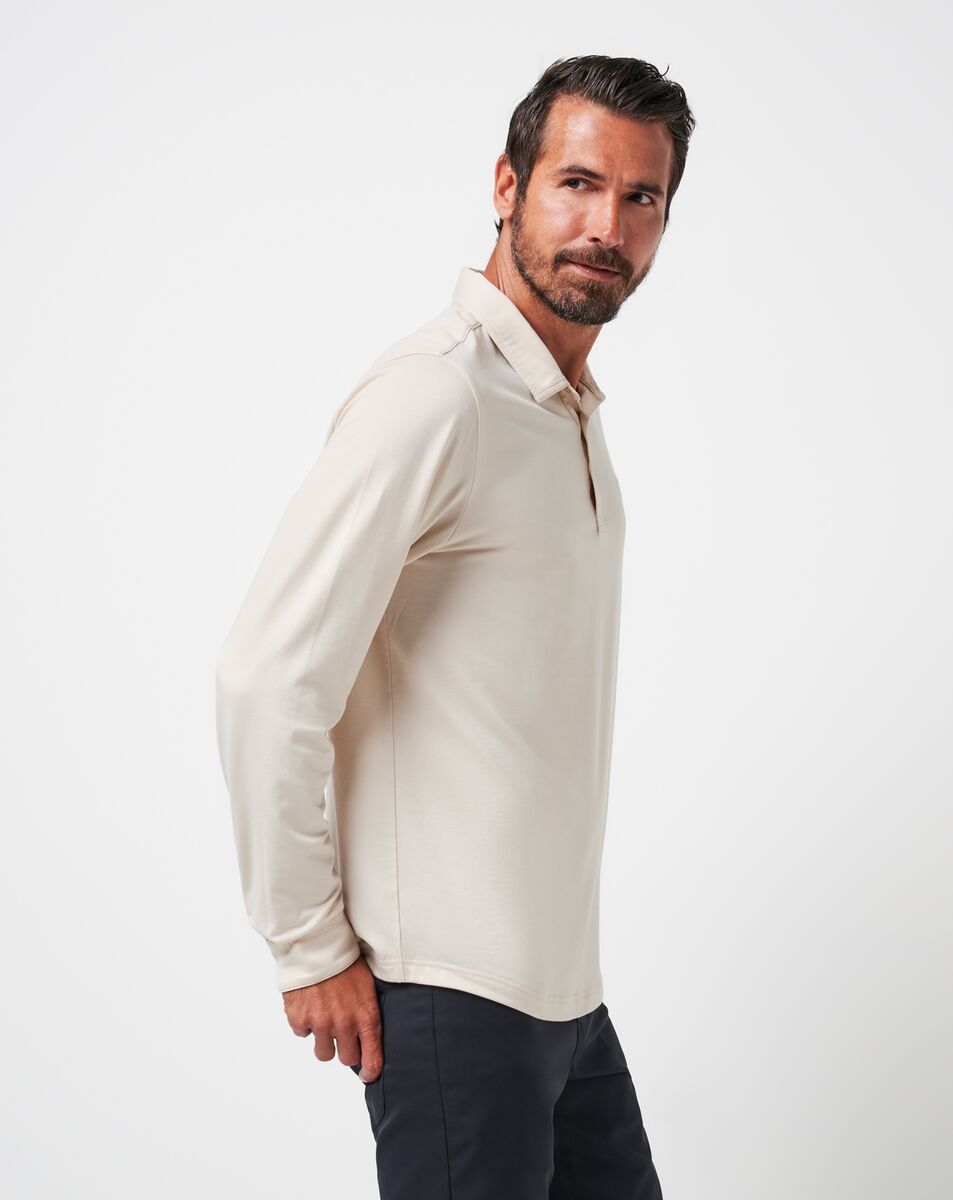 FEATHERWEIGHT LONG SLEEVE POLO | TravisMathew