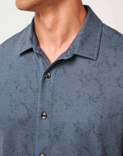 KNIT FEATHERWEIGHT TIDES BUTTON-UP Image Thumbnail 3