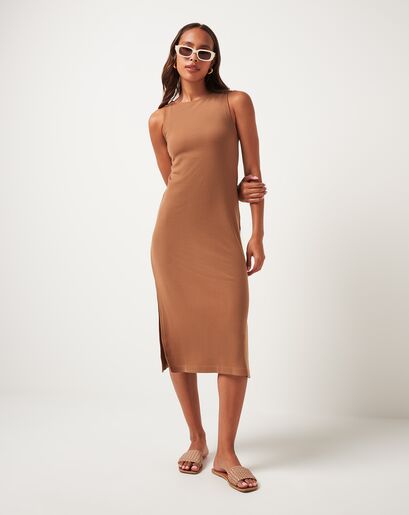 CLOUD RIB HADLEY WOOD DRESS Image Thumbnail 4