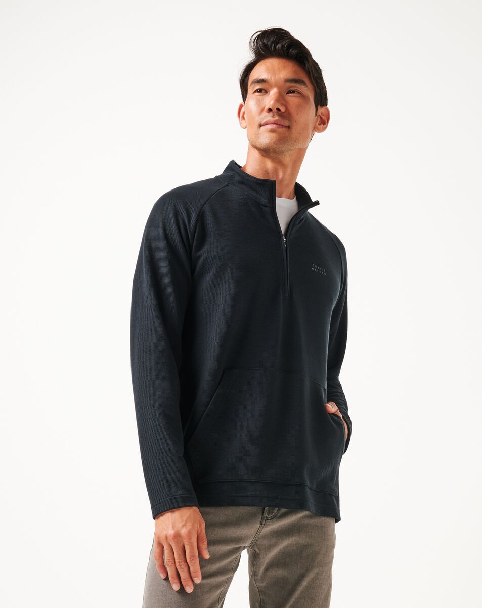 PERFORMANCE WAFFLE QUARTER ZIP 0