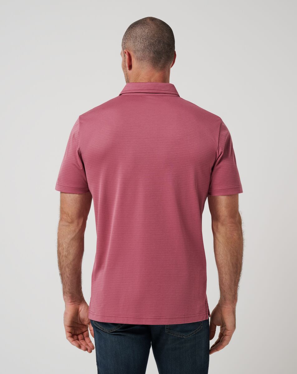 Men's Apple Tree Print Polo - Sport Fit - Donald Ross Sportswear