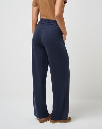 CLOUD TERRY WIDE LEG PANT Image Thumbnail 1