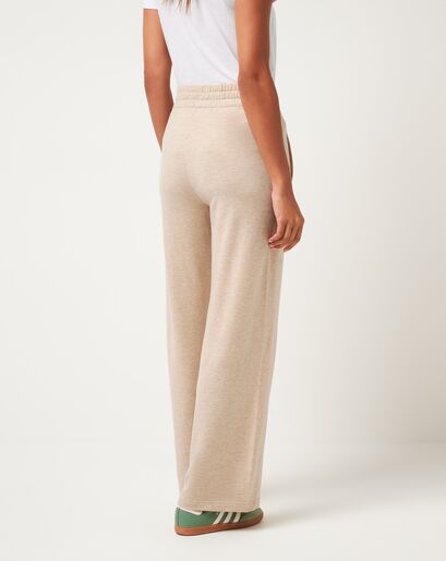 CLOUD TERRY WIDE LEG PANT Image Thumbnail 1