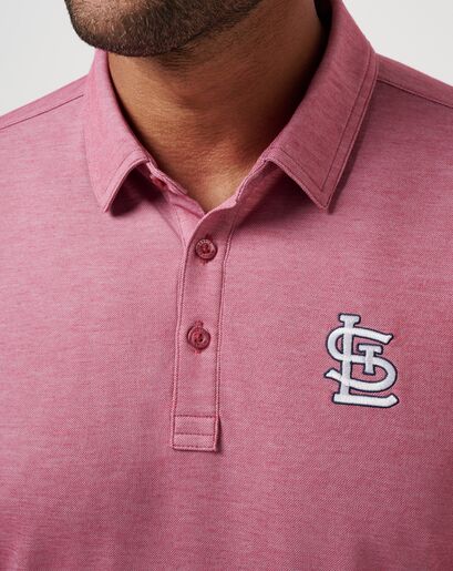 ST LOUIS CARDINALS PLAYOFF PITCH POLO Image Thumbnail 3